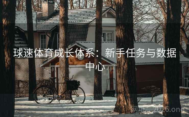 球速体育成长体系：新手任务与数据中心